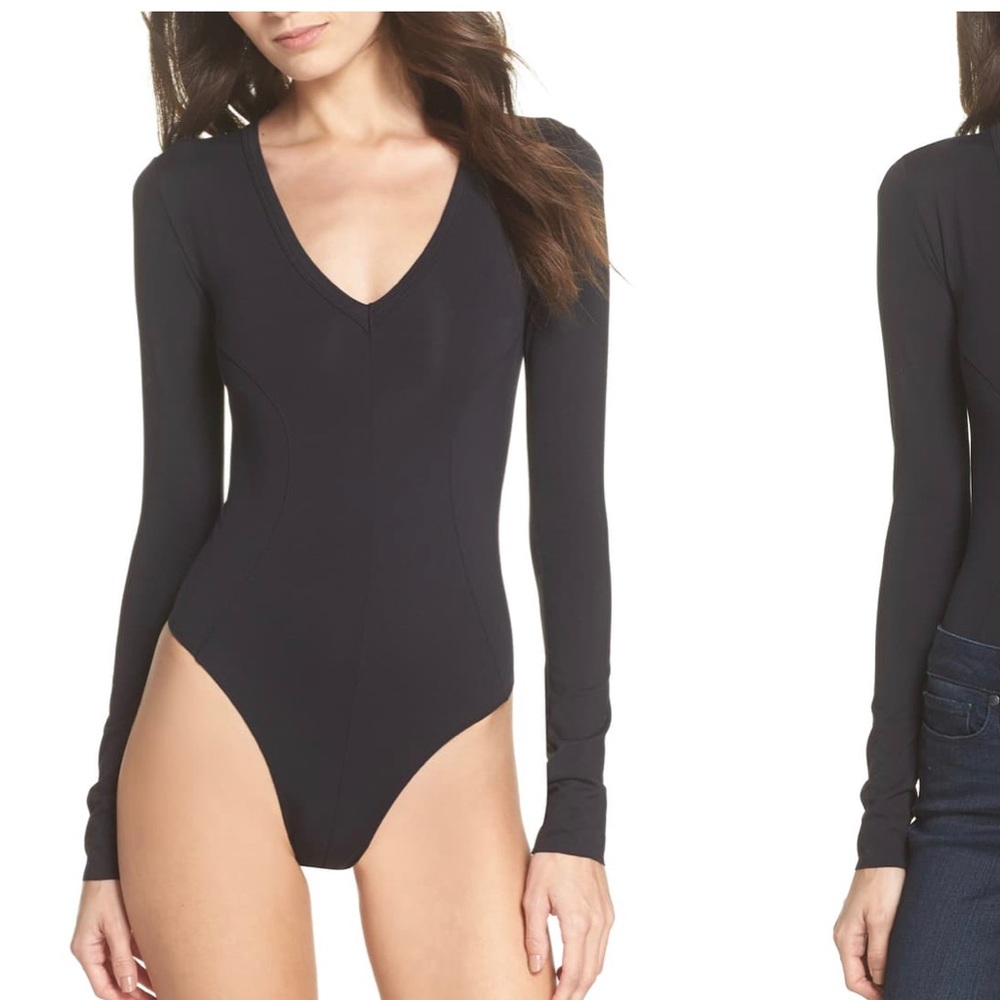 Free People Thong Bodysuit